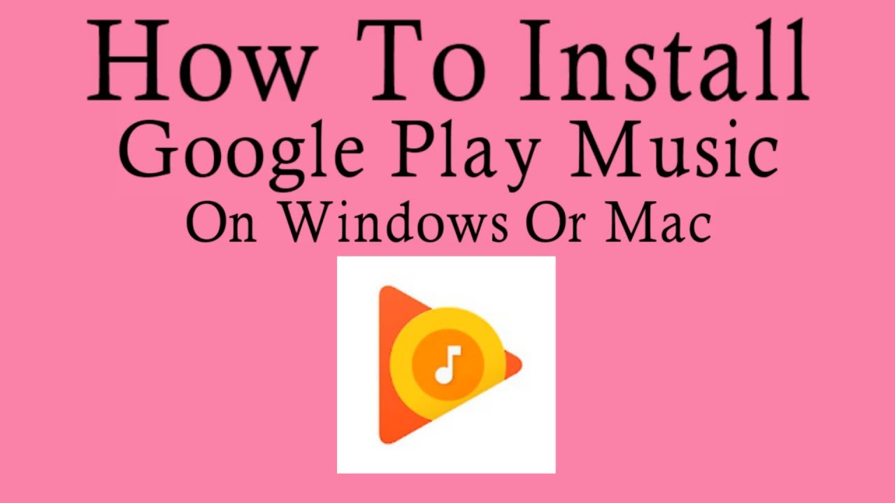 Google play music for mac